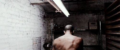 Michael B. Jordan in Creed (dir. Ryan Coogler, 2015)