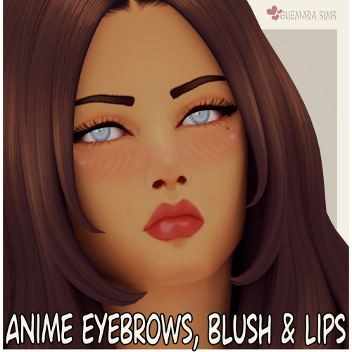 Introducing My Anime Genetics Set For Sims 4! Dive Into The Captivating World Of Anime-inspired Beauty