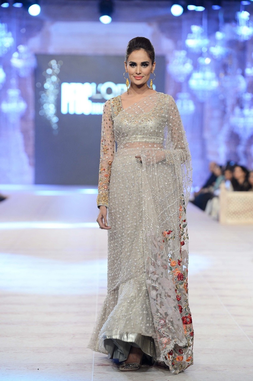 highfashionpakistan:  Sania Maskatiya, PFDC Loreal Paris Bridal Week, Oct 2014 