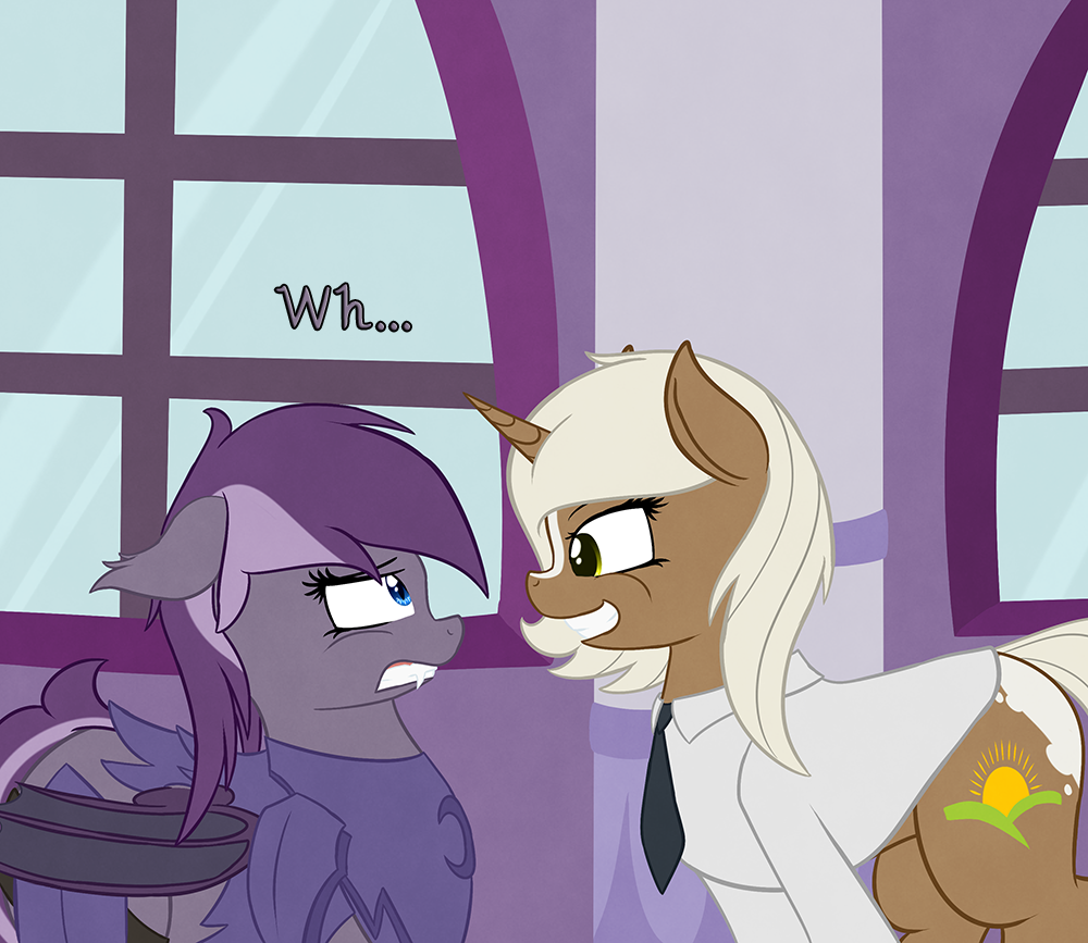 askheartandviolet:[Violet Rose]: “I do not think I will ever get used to Canterlot.