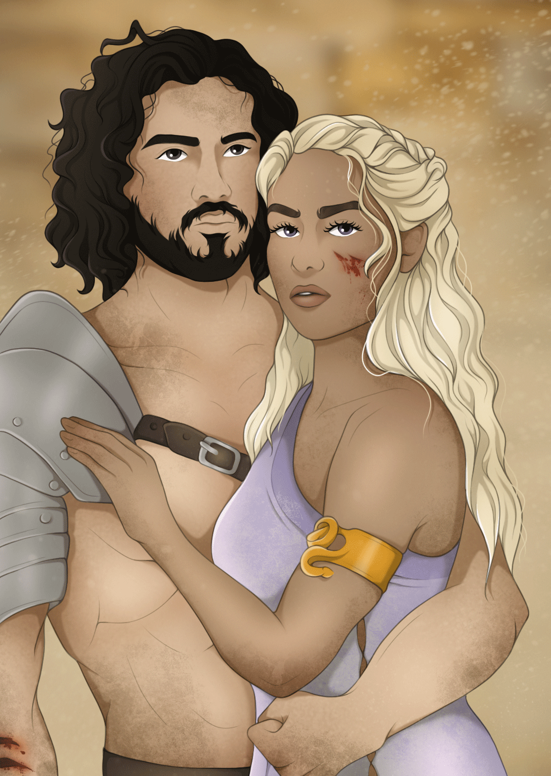 evax3: JON &amp;amp; DANY | RATING: T | GOT/ASOIAF | 3K A Dragon Is Not A Slave It was all just a bl