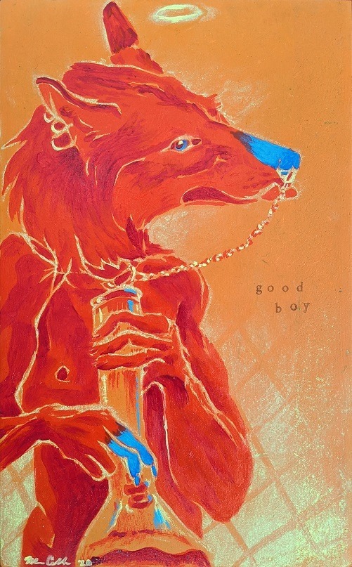 Four Years Ago: Bong Wolfman With Exciting PiercingsI Love Revisiting Old Work. Makes Me Wanna Do More
