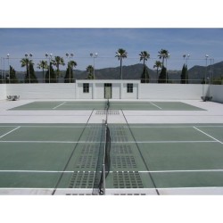 melisa-mejia:  Tennis courts at Hearst Castle   ❤ liked on Polyvore