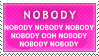 nobody