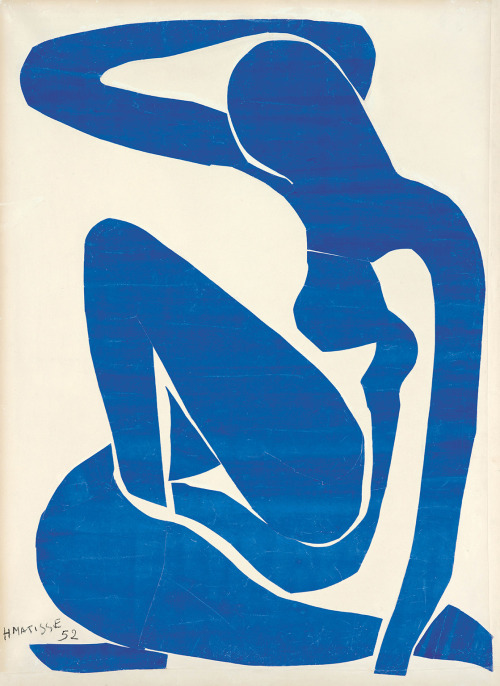 Henri Matisse, Blue Nude (I)1952