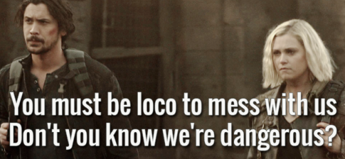 livinladolcevita: the 100 meets interpretation of we’ll kill you by the lonely island