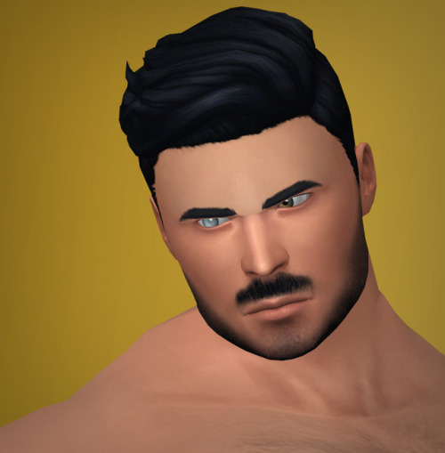 sims 4 maxis match male hair | Tumblr