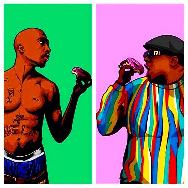 tupac and biggie cartoon