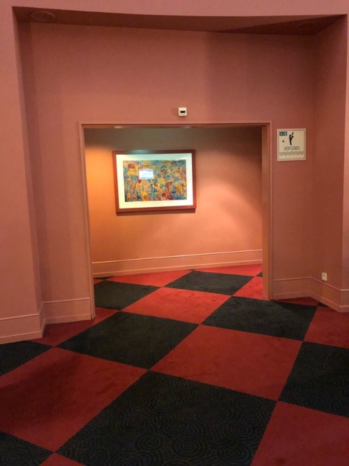 Some pics taken at the Hotel New York lobby restrooms in Disney land Paris. The hotel is going to be