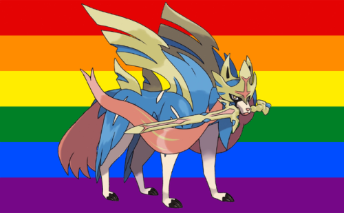 lanayrue: new and updated pride wolf flags for your pride month pleasures  ❤️