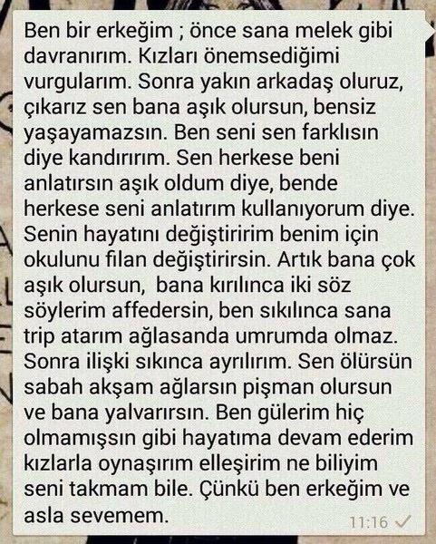 thexxmydrug:  Ben bir kızım ; Sen senin için ağladığımı sandığın zamanlarda