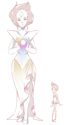 Aria-Pari:  My Take On How Would White Diamond Would Look. This Is Heavily Influenced