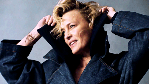dcmultiverse: Robin Wright behind the scenes of the photoshoot for The Edit by Net-A-Porter (Au