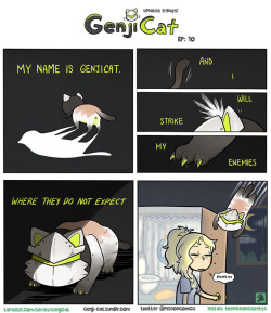 genji-cat:  happy friday! watch out for flanking