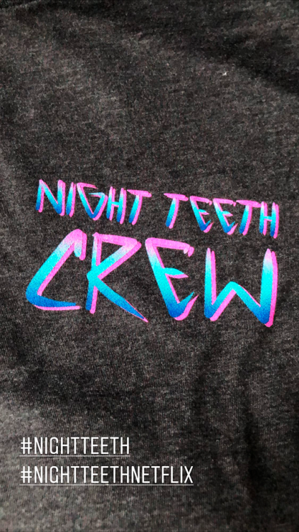 RAÚL CASTILLOInstagram Stories (03/19/2020) + Night Teeth’s logo!