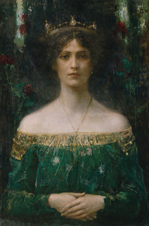 Eduard Veith (1856-1925), The King&rsquo;s Daughter (Die Königstochter), 1902, oil on canvas, 7