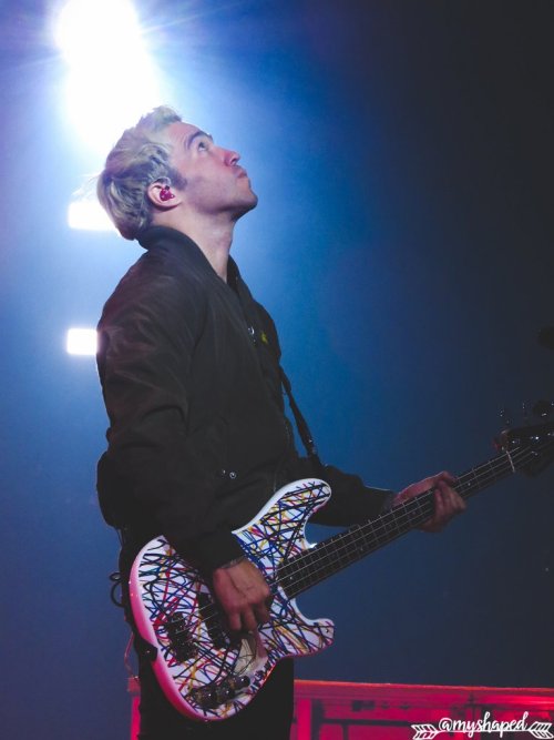 amyshaped:Pete Wentz  - WINTOUR - San Antonio, TX 03.20.2016photo by me. if using - credit @amyshape