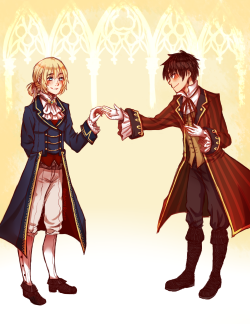 Danidelions:  Eremin Week Day 2: Knights And Princes (ღ˘⌣˘ღ) I’m A Bit