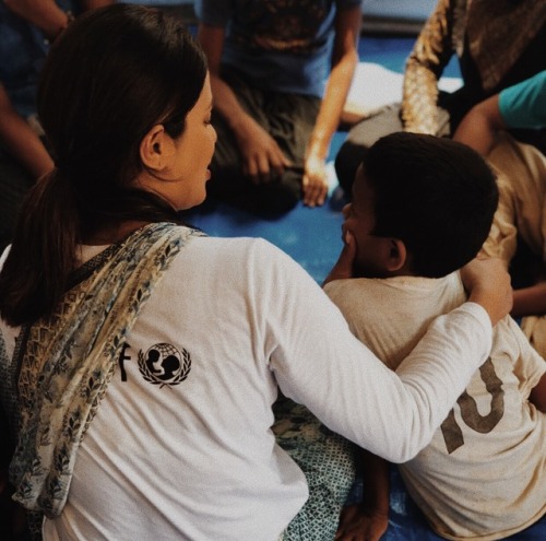 Priyanka Chopra visiting ROHINGYA refugees 