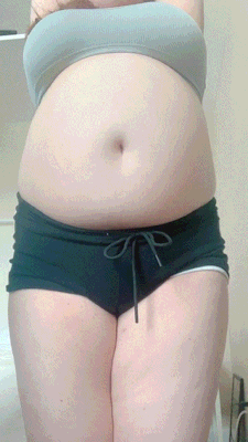 soft-ember:4 those of u who like a squirming belly 😘 (click the gifs for (slightly) better quality) onlyfans