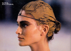 archivings: Dries van Noten Spring/Summer 1997 hair by Yannick D’is make-up by Inge Grognard 