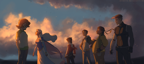 solkorra: Voltron Legenday Defender x Sunset So much time without do voltron fanart x/ so here a sun