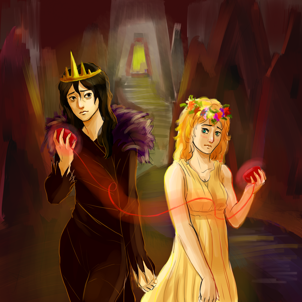 dianamelri:The Dark Wife - a retelling of the Persephone and Hades myth… in which