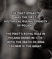 koronakrolow:Branches of the Piast dynasty continued to rule in the Duchy of Masovia and in the Duch