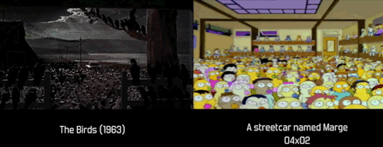 s-l-ickboi: sixpenceee:  Comparison between the Simpsons and major movies.  What