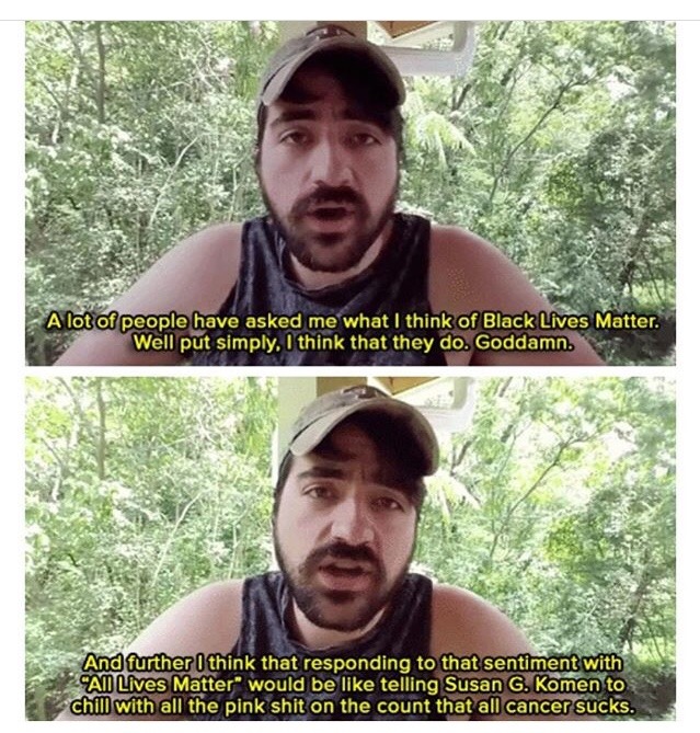 smalltownantifa:  wodneswynn:  feministism:    THIS    My man Trae aka Liberal Redneck hitting y'all w straight FACTS 