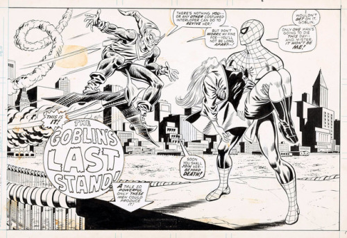 thebristolboard:Three original covers and a splash page by Dave Hunt (pencils) and Frank Giacoia (in