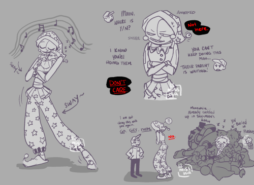 Been Thinking About Moon Gently Dancing With Baby Y/n To Get Them To Sleep, Then Getting Upset When Their