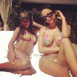 bigbxxtybitches:  Mercedeh Allen x Draya