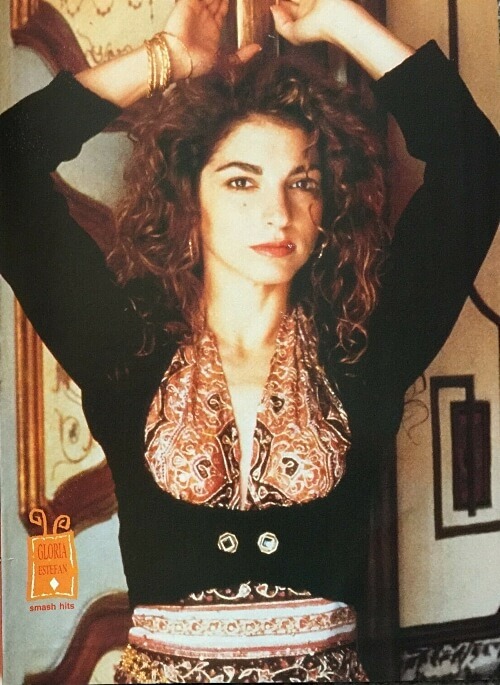 Gloria Estefan - Smash Hits poster from 1989