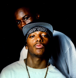 90shiphopraprnb:  Mobb Deep | NYC 1994 |