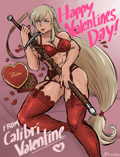 An official happy Valentine&rsquo;s Day message from THE Calibri Valentine herself - WOW!!