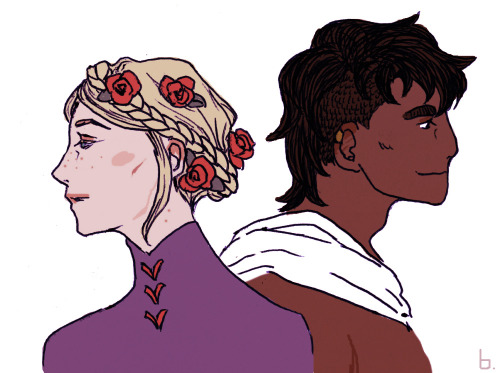 foxesonstilts: i owed @ornina a braidcrown laurent