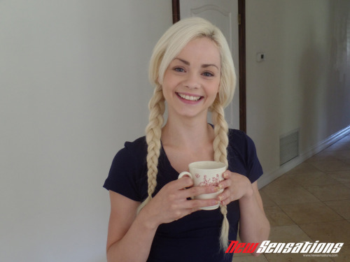 funontheset:    The Day Elsa Jean & Toni Ribas Fucked for the First Time! - Fun On The Set - New Sensations Elsa Jean has taken New Sensations by storm. The petite 18-year-old blonde made her debut for the studio in director Eddie Powell’s “Schoolgirl