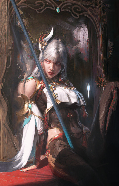 Genshin Shenhe Fanart (원신 신학) grapeekhttps://www.artstation.com/artwork/nEEByO 