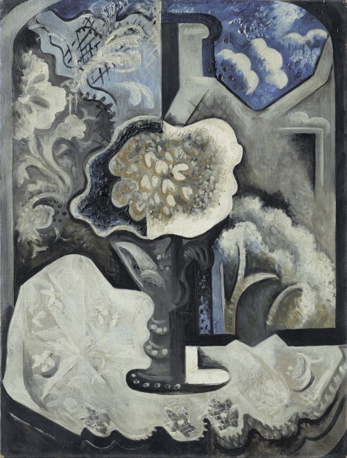 peaceinthestorm: Natalia Goncharova (1881-1962, Russian) ~ Still Life, 1943