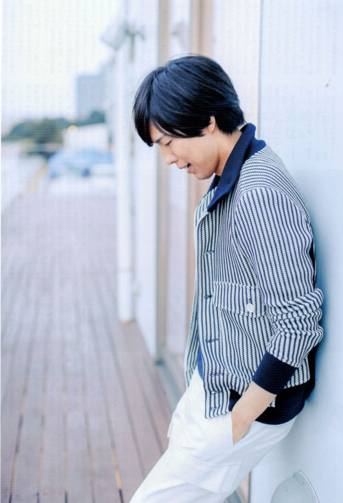 seiyuu:Kamiya Hiroshi in Voice Newtype No. 59 Please do not reupload / repost my scans anywhere