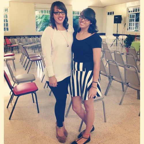 Con ella en su misa de graduacion… 🎓 #church #with #ella #great #moments #pretty #smile #outfit