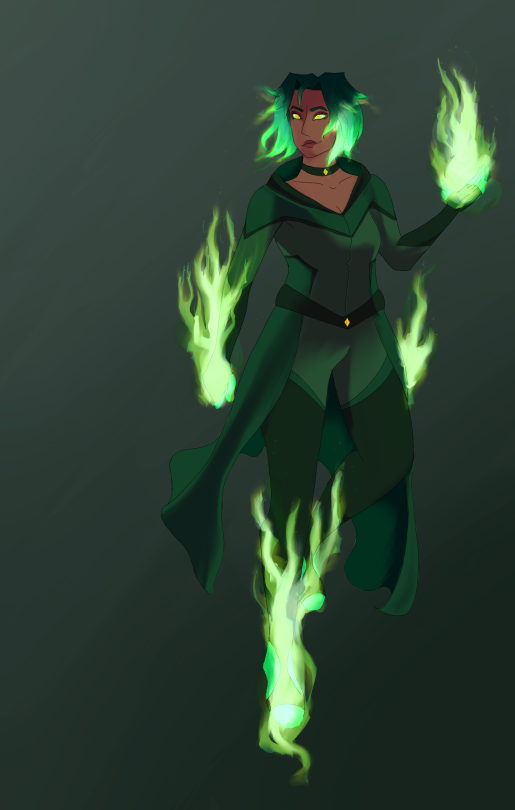 On This Episode Of Posting Old Art, We Watch Young Birdie Learn To Make Fire. This Is Still One Of My