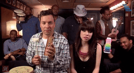 Choosy Mothers Choose Gif Call Me Maybe Jimmy Fallon And Carly Rae Jepsen