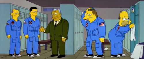 bythebigcoolingtower: Deep Space Homer [S5 E15] (dir. Carlos Baeza)Nice contrast between the confide