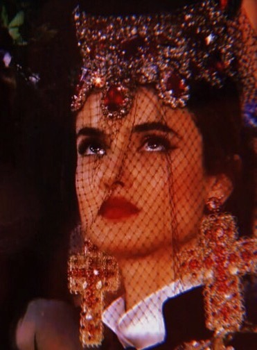 houdinia: blanca padilla for dolce &amp; gabbana