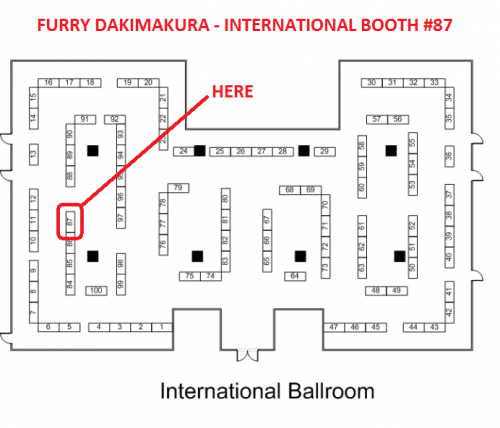 furrydakimakura:  Furry Dakimakura at MFF! Furry Dakimakura will be appearing at MFF. We will have a full-table booth at table International 87 in the International room.Drop by and pick up a bargain! We will also be offering our con-exclusive designs