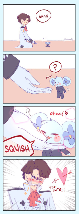 kazuma has the cutest lil&rsquo; paw-rtner!  - more tgaa comics