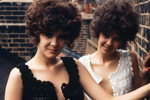 Previously unreleased photos of Playboy&rsquo;s first twin playmates, Mary and Madeleine Collinson, 