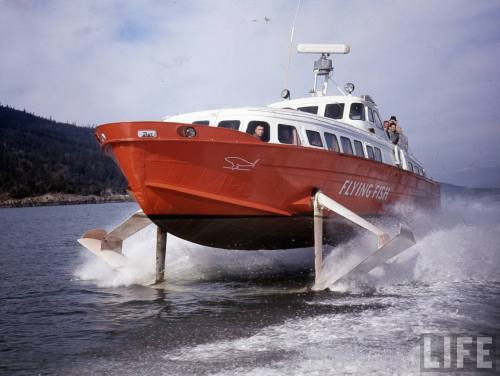 The Flying Fish hydrofoil(J.R. Eyerman. 1961?)